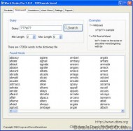 DBNS Wordfinder Pro screenshot